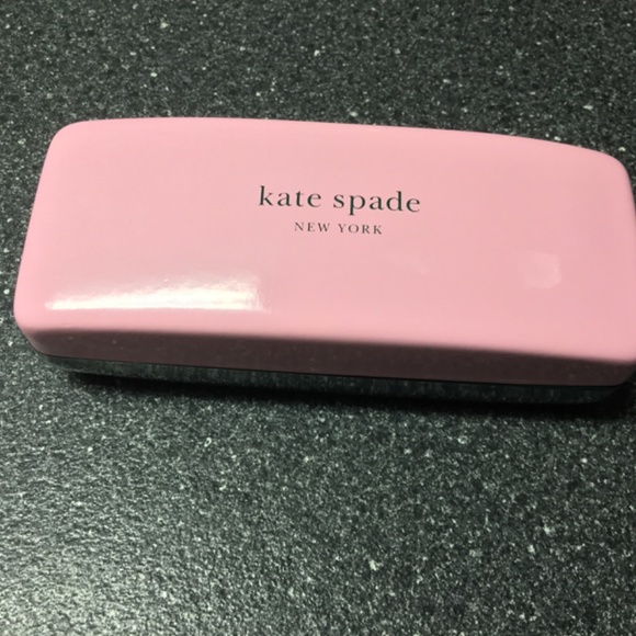 Kate Spade Pink/Green Hardshell Glasses Case - Picture 6 of 7